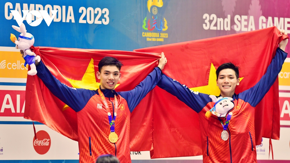 Giành HCV SEA Games 32, Nguyễn Huy Hoàng hướng mục tiêu ra "biển lớn"